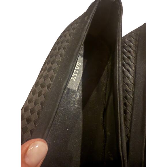 Bally Pierre Opera Tuxedo Black Dress Loafers Men\'s Sz. 13N